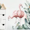 Impresi Samolepka do detskej izby Plameňáci a palmové listy - 90x30cm 2ks