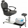 Beauty System Pedikérske kreslo s vaničkou BR-2301 sivé