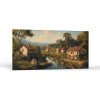 Destinácie Dedinka pri rieke | Obrazy Vintessia Rozmery panoráma: 30x60