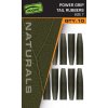 Převleky Fox EDGES™ Naturals Power Grip Tail Rubbers Size 7 10ks