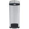 Kôš nášlapný End STEP SLIM JIM nerezový 50l Rubbermaid (Odpadkový nášlapný kôš STEP SLIM JIM 50litr. Rubbermaid preklap. veko NEREZ)