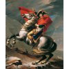 Plagát, Obraz - Napoleon Crossing the Alps on 20th May 1800, Jacques Louis David, 33.5 × 40 cm