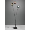 TRIO Reality R41303017 SHELDON stojacia lampa V1500mm 3xE14 čierna, modrá, zelená, medená