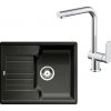 SET246 - Gránitový drez Blanco Zia 40 S antracit + Kuchynská batéria Rosan S2 238201 chróm