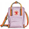 Fjällräven Kånken Rainbow Sling, Farba PASTEL LAVENDER-RAINBOW PATTERN, Objem do 10 L