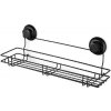 Compactor Bestlock - Polička drôtená 46x14x16 cm, čierna RAN9787
