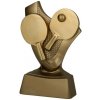 RP4017 - Figúrka odlievaná stolný tenis zlatá H-10 cm - 10 cm,Výška (cm)