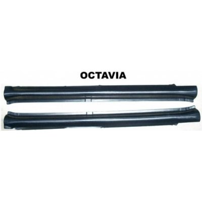 Plastové prahy Škoda Octavia I - 2 kusy Kvalitný jemný dezén (Cena za 2ks (pár))