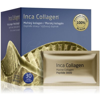 Inca Collagen Hydrolyzovaný rybí kolagén v prášku 2 x 30 vrecúšok
