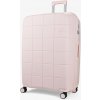 Cestovní kufr ROCK Pixel L PP - světle růžová - 102 L + 10% EXPANDER