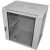 OCRACK OCC-06U-45S, Rozvádzač 6U, 600x450mm, odnímateľné bočnice, sklenené dvere