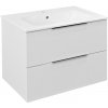 SAPHO CIRASA 69,8 x 45,9 x 52cm skrinka pod umývadlo závesná, biela lesklá, CR701-3030