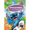 Nakladatelství Jiri Models Omalovánky se samolepkami A4, Lilo a Stitch