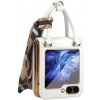 Puzdro Handbag Case biele – Samsung Galaxy Z Flip 6 / Z Flip 7 FE