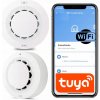 Detektor dymu Sone WiFi s akustickým a svetelným alarmom, na batérie
