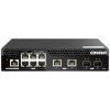 QNAP riadený PoE++ switch QSW-M2106PR-2S2T (6x 2,5GbE RJ45, 2x 10GbE RJ45, 2x 10GbE SFP+, malá šírka)