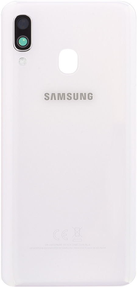 Kryt Samsung Galaxy A40 zadný biely