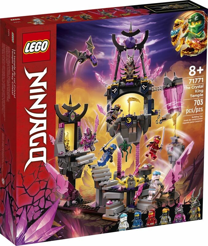 LEGO® NINJAGO® 71771 Chrám Krištáľového kráľa od 59,9 € - Heureka.sk