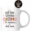 Hrnček pre sestru – Keď Boh stvoril sestry