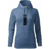 Limited edition 1965 pruh - Mikina dámská Cape s kapucí - L ( Denim )
