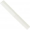 JRL Long round tooth cutting comb kadernícky hrebeň biely J306