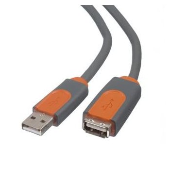 Belkin kábel USB 2.0 predlžovací A-A, premium, 1,8m
