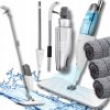 PLOCHÝ MOP SO ROZPRAŠOVAČOM, DĹŽKA 125cm, NÁDRŽKA 350ml + 3X NÁHRADNÉ MIKROVLÁKNOVÉ HLAVICE, 3 KS
