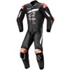 ALPINESTARS jednodielna kombinéza GP PLUS 4 TECH-AIR kompatibilná čierna/červená fluo/biela 2024 - 50
