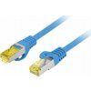 Lanberg Patchcord kat.6 S/FTP 5m modrý