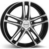 DEZENT TZ dark 7x16 5x114,3x60,1 ET40 FIX (Leštená čelná plocha / čierne lakovanie)