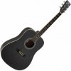 SX SD104KBK Black Akustická gitara