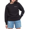 Mikina CHAMPION čierna Small Script Logo Crew Sweat 113151 KK001 NBK