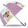 Detský priehľadný dáždnik PAW Patrol 46 cm