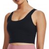 Tielko Under Armour Meridian Fitted Crop Tank-BLK 1379153-001 Veľkosť M