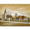 Obraz Zubrohlava kostol, VBart PREVEDENIE: OBRAZ na plátne blindrám, ROZMER v cm/TYP OKRAJA: 90x60