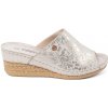 GOODIN Light beige women's wedge flip-flops krémová | viacfarená 39 GOODIN 0000296775798