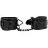 Kink - Diamond Pattern Wrist Restraints Black Adjustable 17-26 cm X 5.5 cm