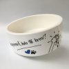 Granule Jehlička Keramická miska Nezabudni, kto Ťa kŕmi - veľká