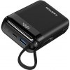 Canyon OnPower 204, Powerbanka, 20 000 mAh, 22.5 W, in/out: USB-C/USB-A, integr. káb. Ligtning+USB-C CNS-CPB204B