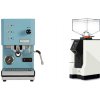 Profitec GO, blue + Eureka Mignon Perfetto, BL white