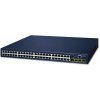 PLANET GS-4210-48T4S sieťový prepínač Riadený L2/L4 Gigabit Ethernet (10/100/1000) 1U Modrá (GS-4210-48T4S)