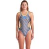 Dámske plavky arena One Women's Scale Double Cross Back veľkosť D 34