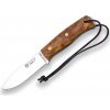 Nôž JOKER EMBER FLAT BUSHCRAFT AND SURVIVAL KNIFE WITH FIRESTEEL OLIVE HANDLE CO123-P