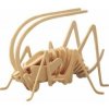 Woodcraft drevené 3D puzzle Cvrček E015