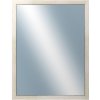 DANTIK - Zrkadlo v rámu, rozmer s rámom 70x90 cm z lišty RETRO biela (2531)
