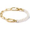 Thomas Sabo Connect náramok Pearls with connect link gold-plated C1209-430-14