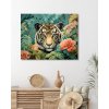 ZUTY Obrazy na stenu - Tiger v džungli Rámovanie: bez rámu a bez vypnutia plátna, Rozmer: 40x50 cm