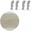 Spojka k soklu Naturel dub Sparta , PVC dĺžka 0,5 cm, výška hrany 56 mm, NATNGTFE1