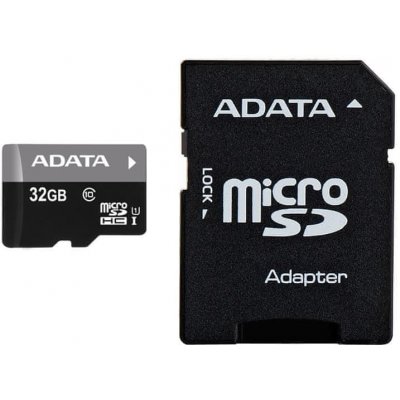 A-Data Pamäťová karta MicroSDHC Premier 32GB Class10 UHS-I + adaptér