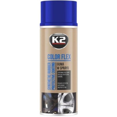 K2 Color Flex - tekutá guma v spreji modrá lesklá 400ml od 11 € - Heureka.sk